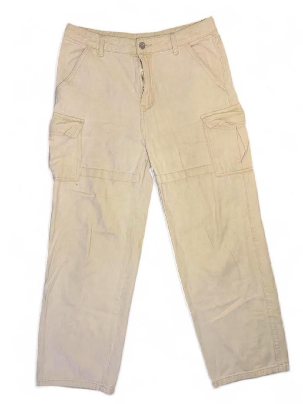 High-Rise Wide-Leg Cargo Pants - Picture 3 of 7